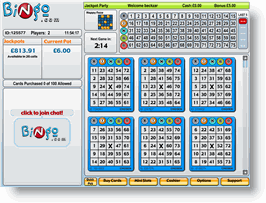 Bingo.com Table