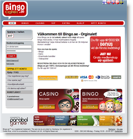 Bingosajten Bingo.se