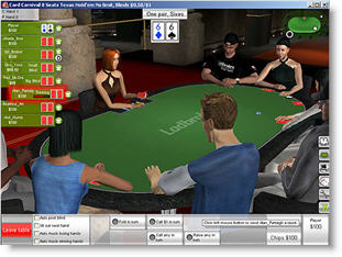 Ladbrokes Poker 3D bord