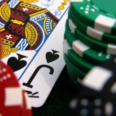 pokerkort och marker