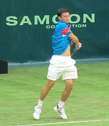 Tobias Kamke (bild) kommer bli en svår nöt för Tsonga att knäcka.