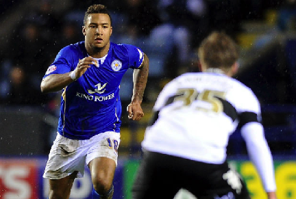 Moore, försvarare i Leicester