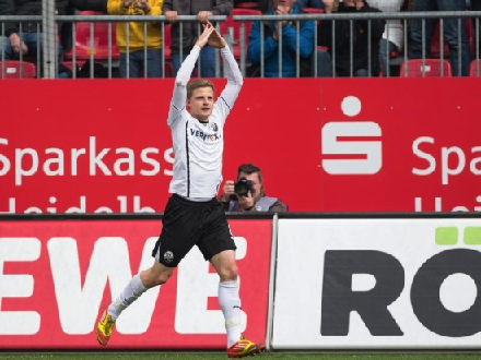 Adler avgjorde för Sandhausen i senaste matchen.