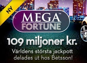 Rekordvinst på jackpotten i slotten Mega Fortune