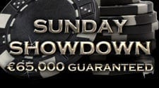 Sunday Showdown €65 000 Guaranteed