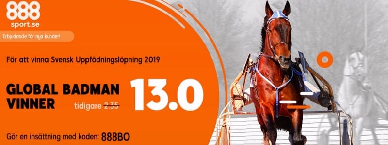 boostade odds hos 888