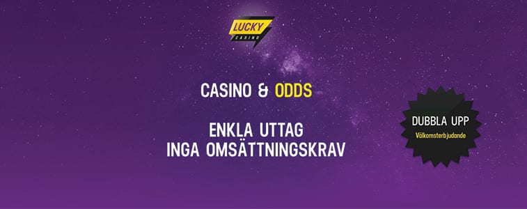 lucky casino erbjudande