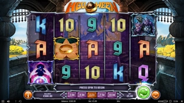 helloween slot symboler