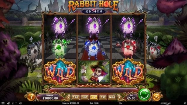 rabbit hole riches symboler