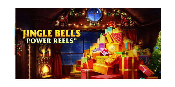 jingle bells power reels slot game logo