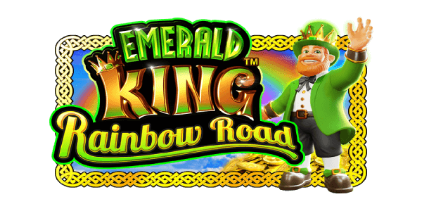 emerald king rainbow road logotyp kasino slot