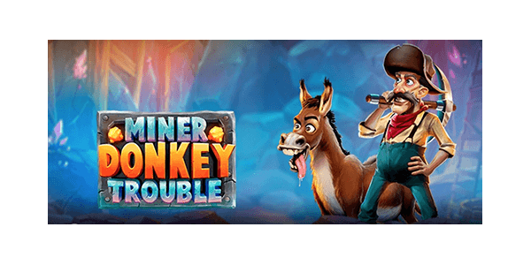 miner donkey trouble logotyp