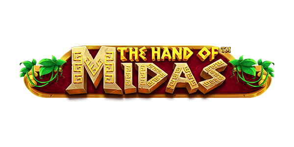 the hand of midas spel logotyp