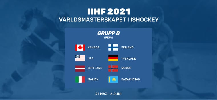 odds online ishockey vm 2021