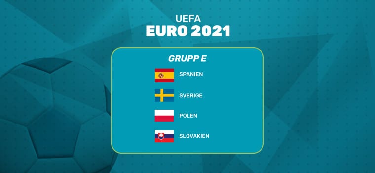 odds online grupp e fotbolls em 2021