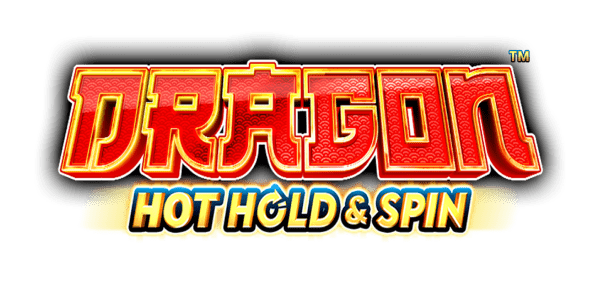 Dragon hot hold and spin slot logo