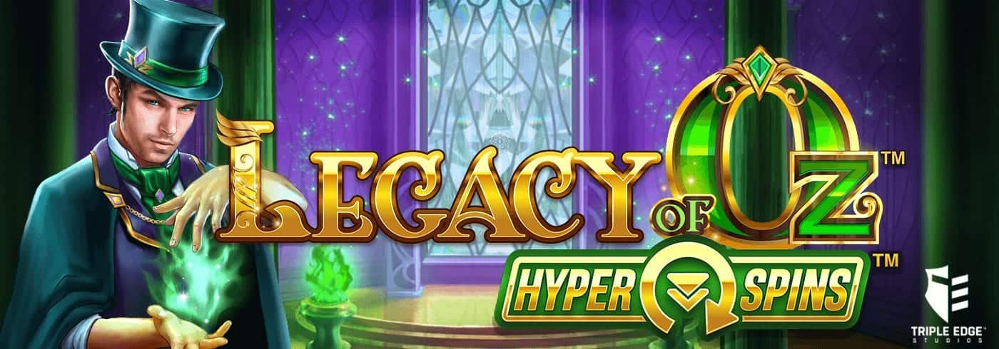 Legazy of Oz slot logo