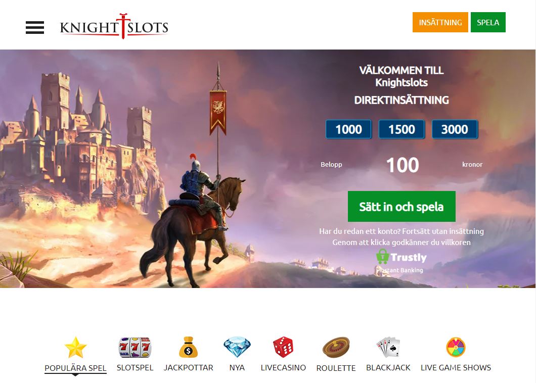 Knightslots Casino Recension