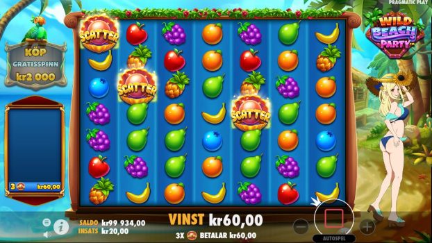 Wild Beach Party Slot Recension 2