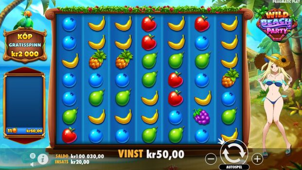 Wild Beach Party Slot Recension