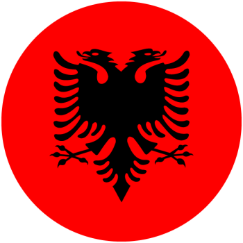 Albanien flagga