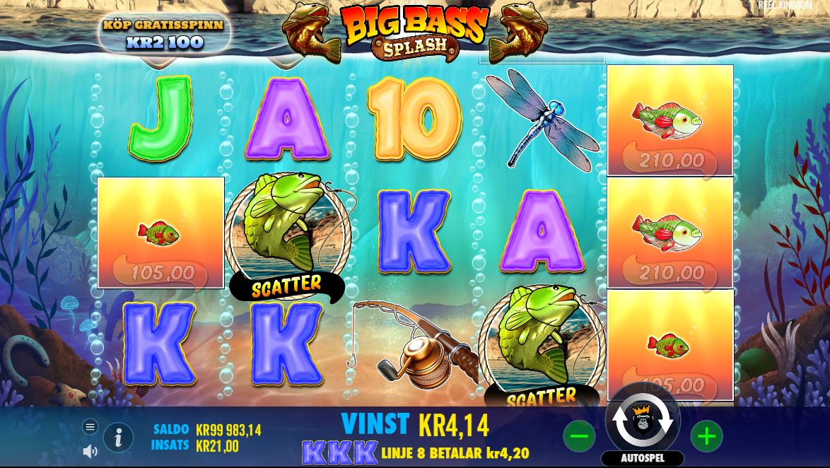 Big Bass Splash Gameplay