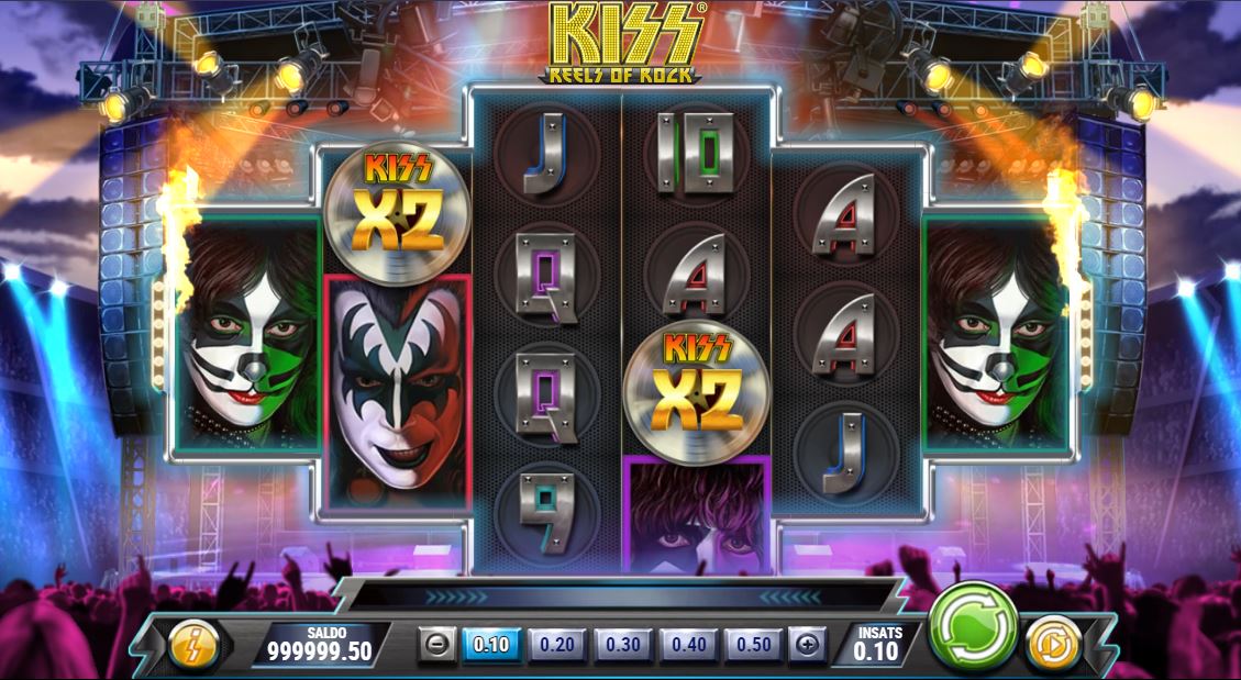 Kiss: Reel of Rock slot