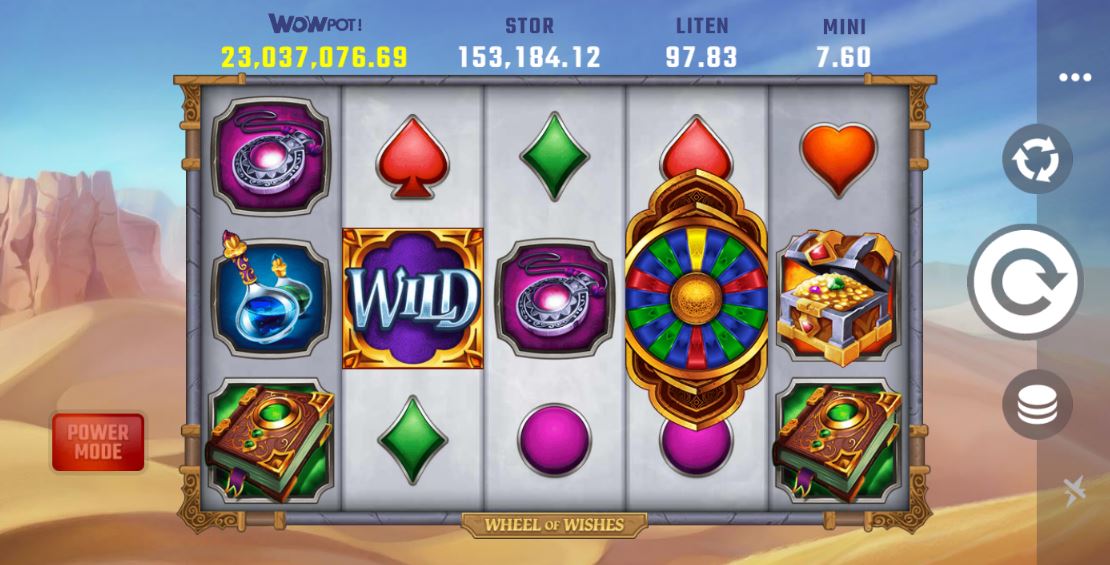 Wheel of Wishes Wowpot Gameplay 2