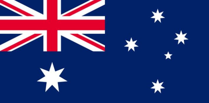 australien flagga