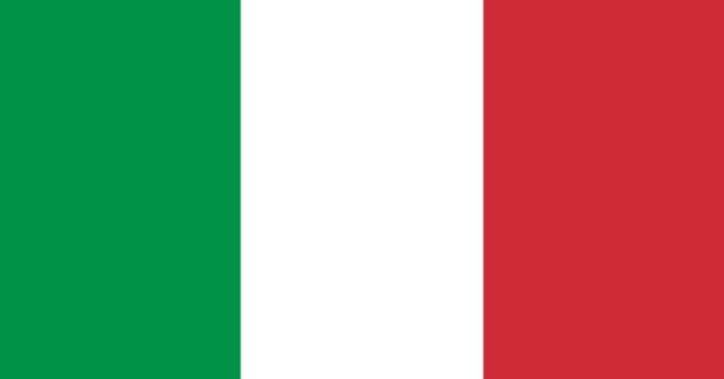 italien flagga