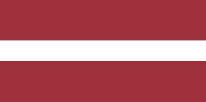 lettland flagga