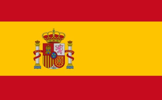spanien flagga