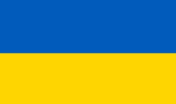 ukraina flagga
