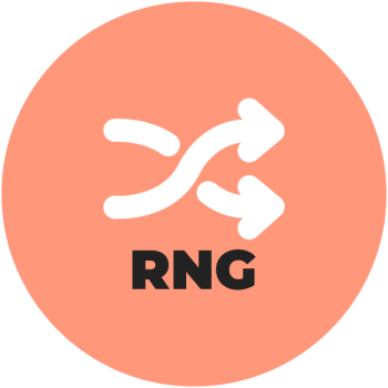Säkra casinon RNG symbol