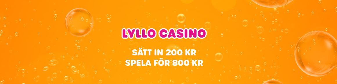 Lyllo Casino välkomstbonus