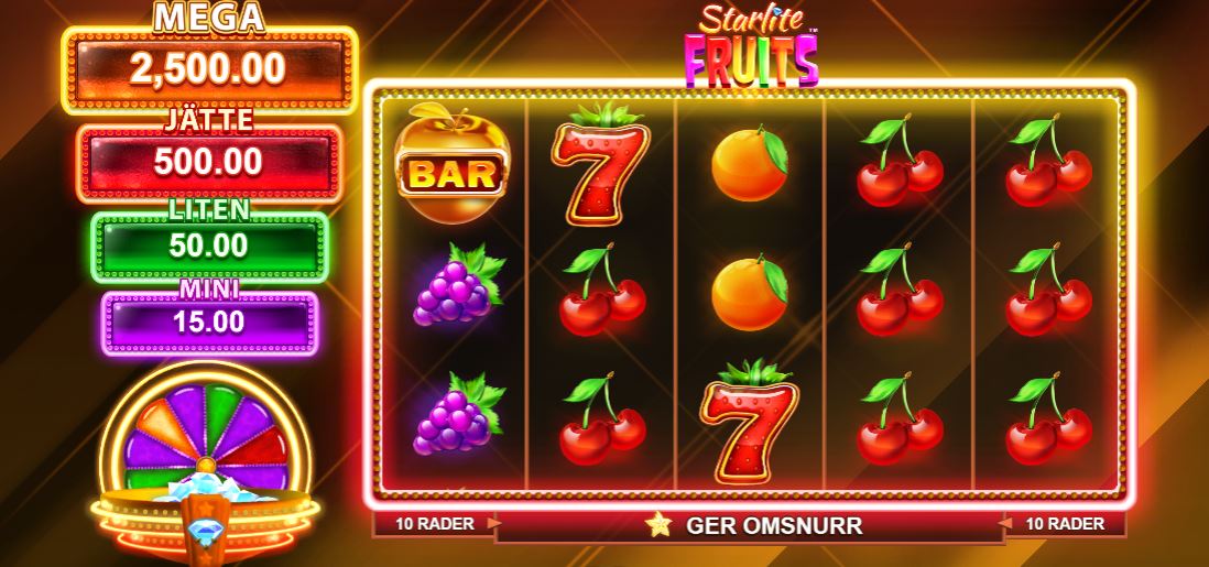 spelautomater med fruktsymboler och bonusspel